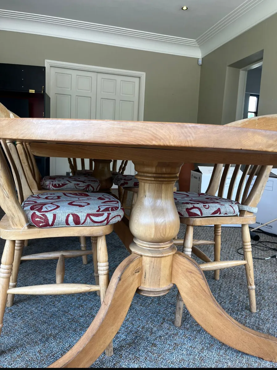 Dining Table + 6 Chairs - Quick Sale Needed - Image 2