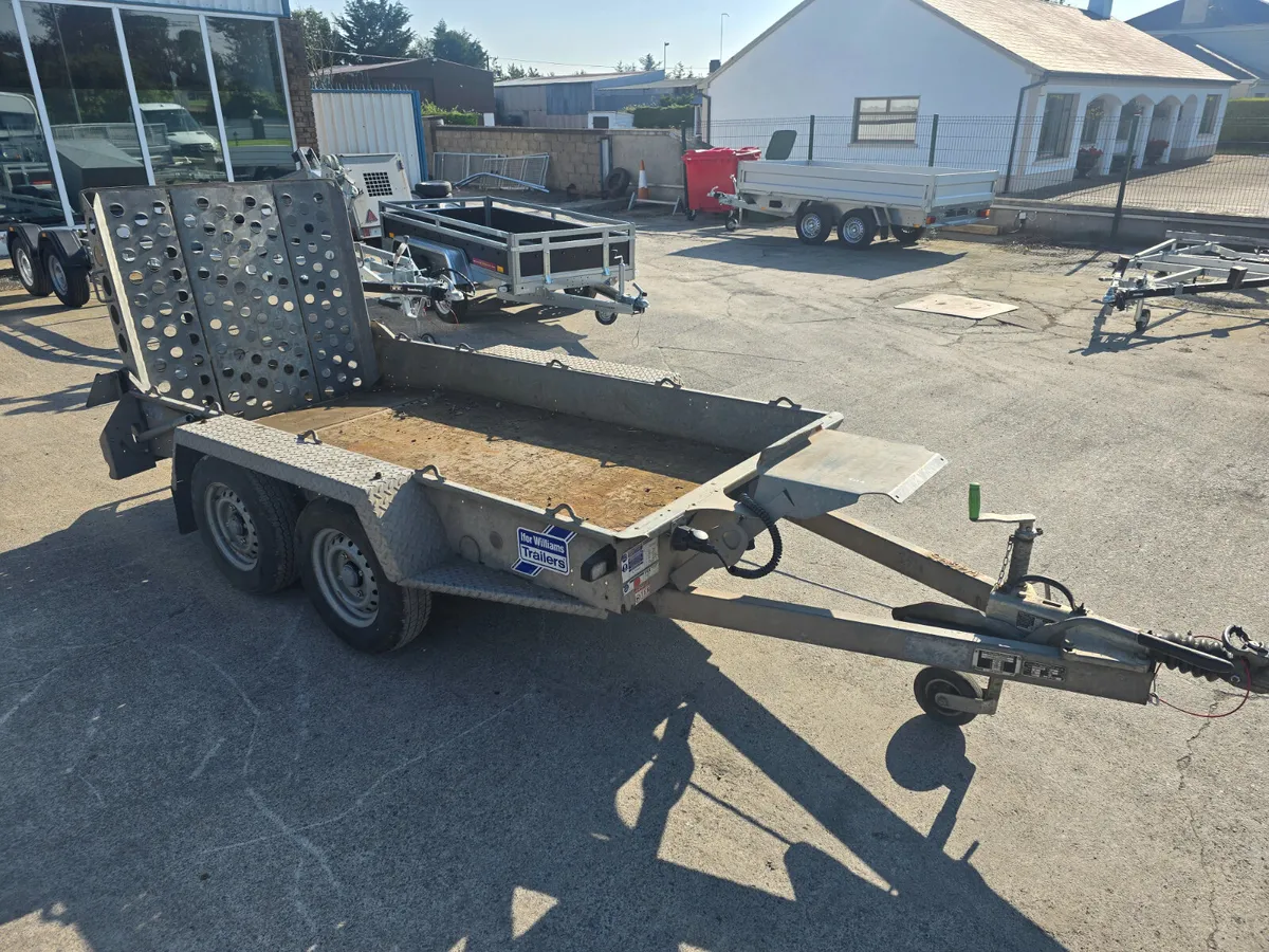 8x4 plant trailer ifor Williams - Image 1