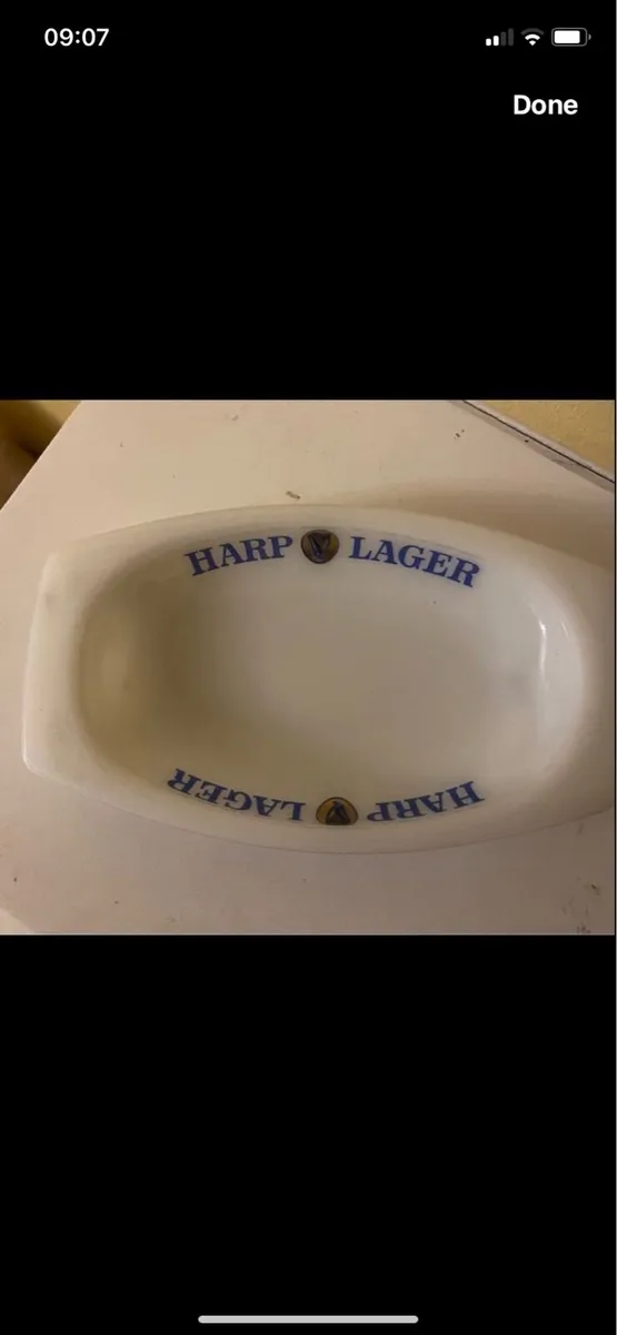 Vintage Harp Lager Dish - Image 1