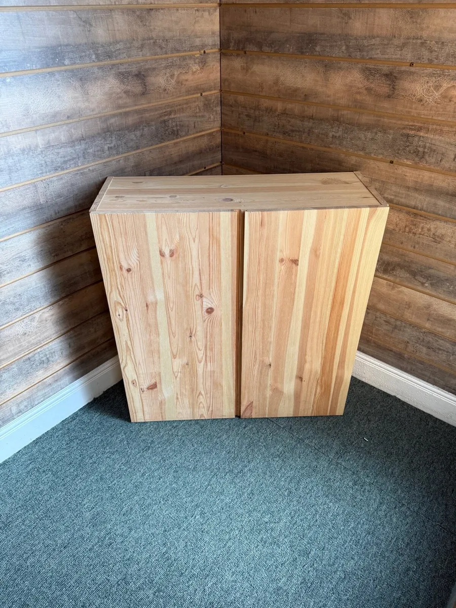 Cabinet, pine, 80x30x83 cm (12 pieces) - Image 3