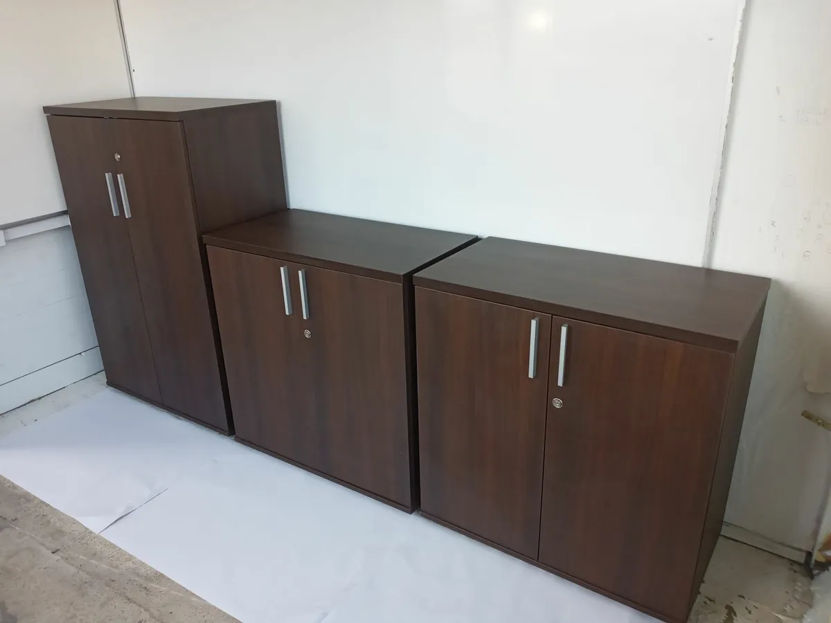 Delivery - Lot of 3 Storage Cabinets For Sale - Image 1