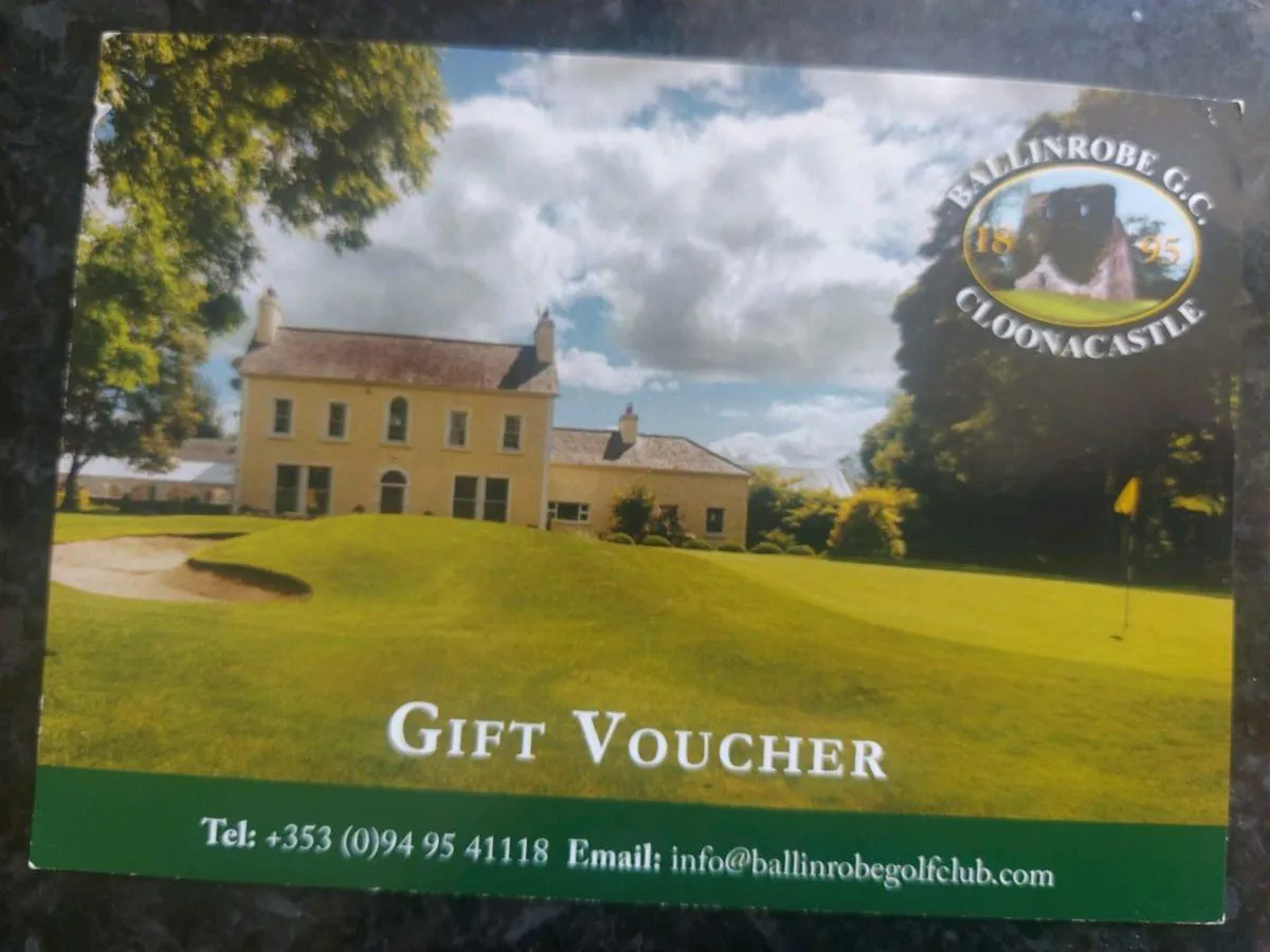 Ballinrobe Golf Club - Green Fees x 4 €150