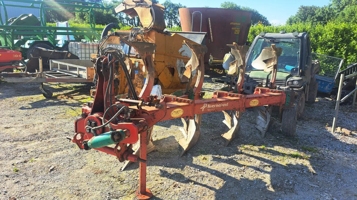 Kverneland 4 Furrow plough - Image 2