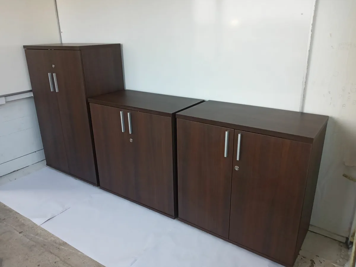 Delivery - Lot of 3 x Storage Cabinets for Sale - Image 1