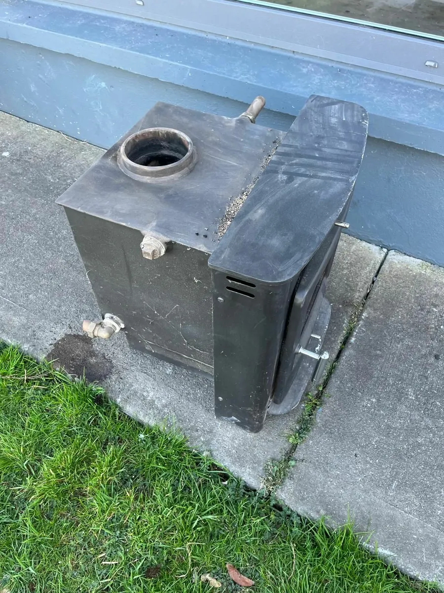 Solid fuel 14kw Hota back boiler insert stove  Mor - Image 2
