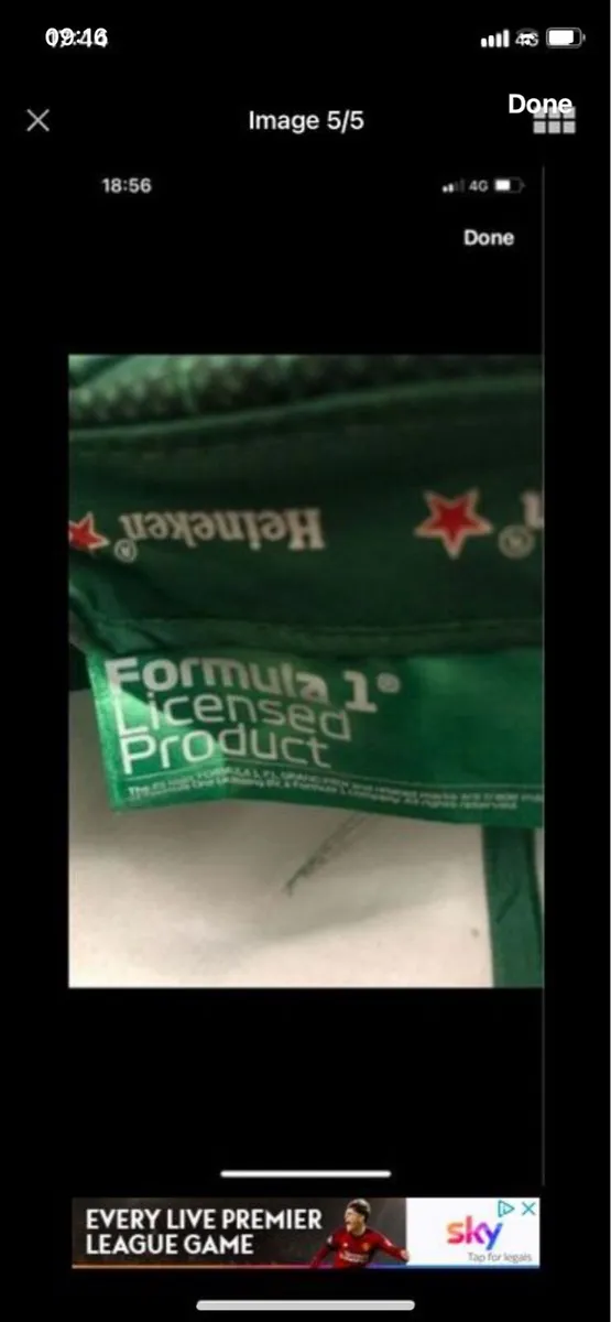 Formula 1 Heineken Cap - Image 4