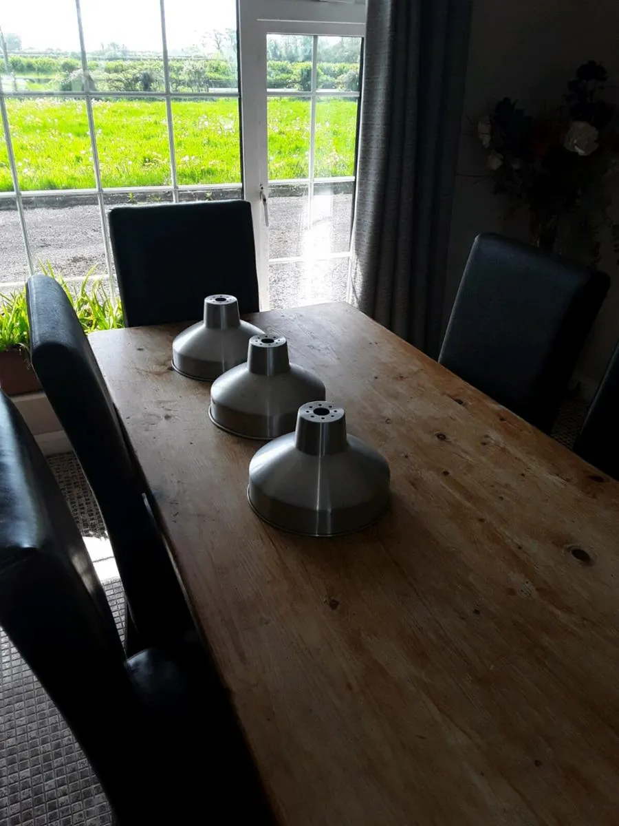 Ceiling lights x3     aluminium brand new - Image 4