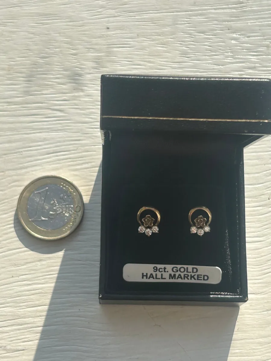 9kt Gold Earrings - Neville Jewellers - Image 2