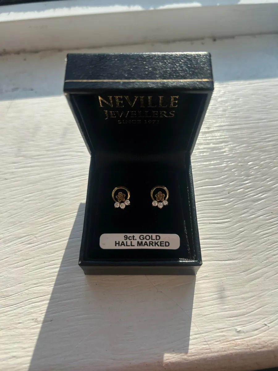 9kt Gold Earrings - Neville Jewellers - Image 3
