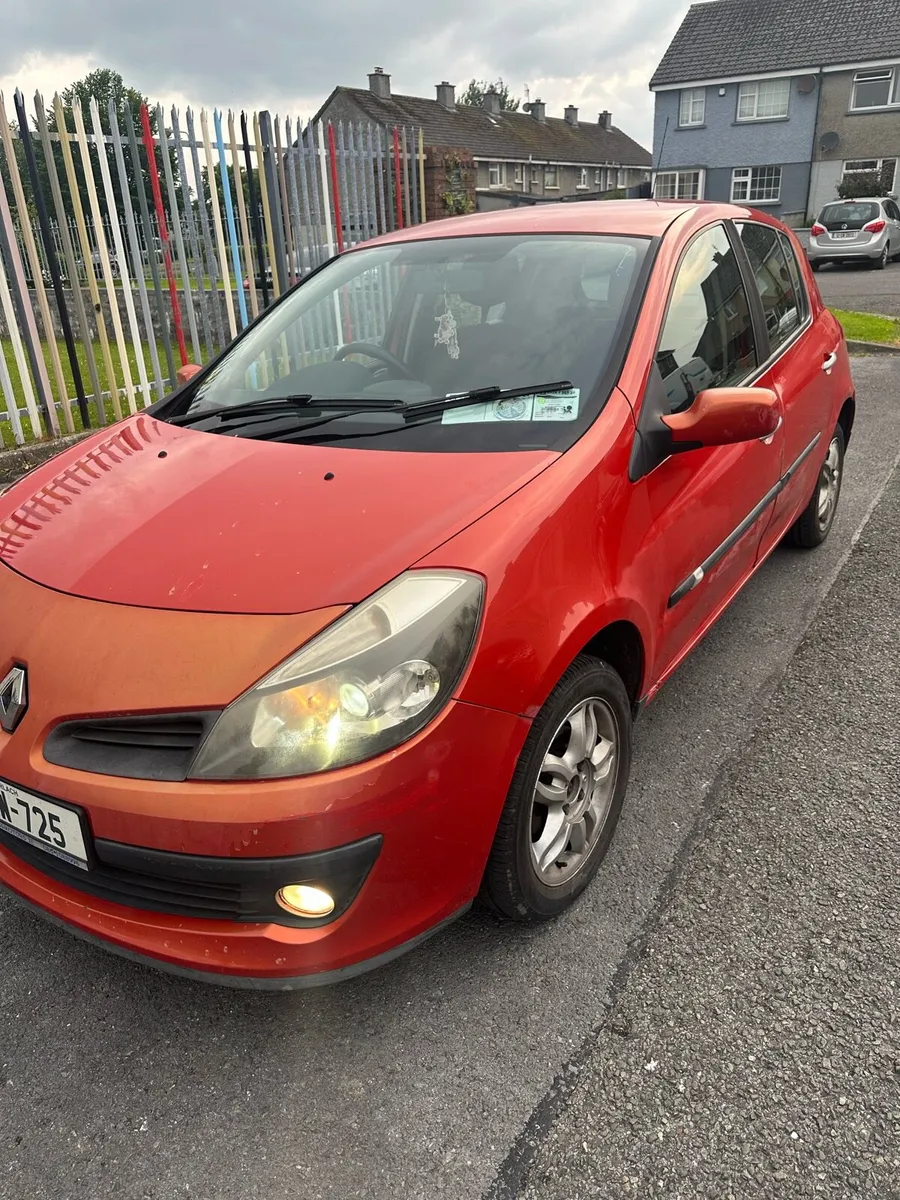 Renault Clio 1.1 petrol nct 09/25 tax 06/25 low Km - Image 1