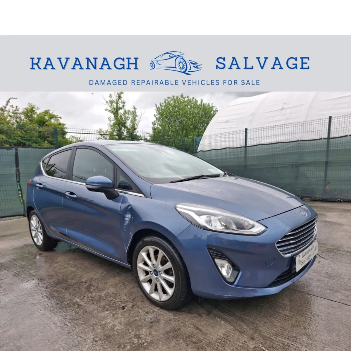 202 Ford fiesta light damage - Image 1