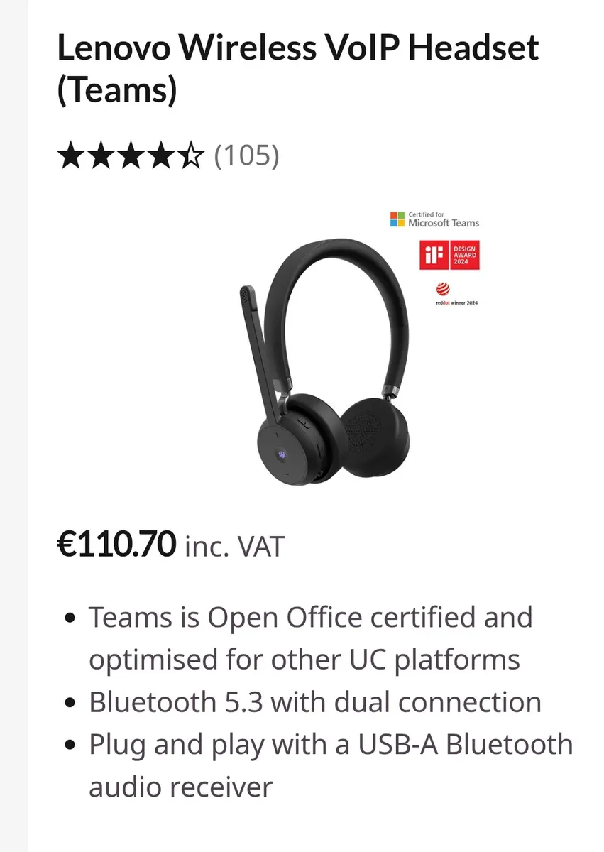 Lenovo Yoga 14" 2-in-1 Intel laptop free headset - Image 3