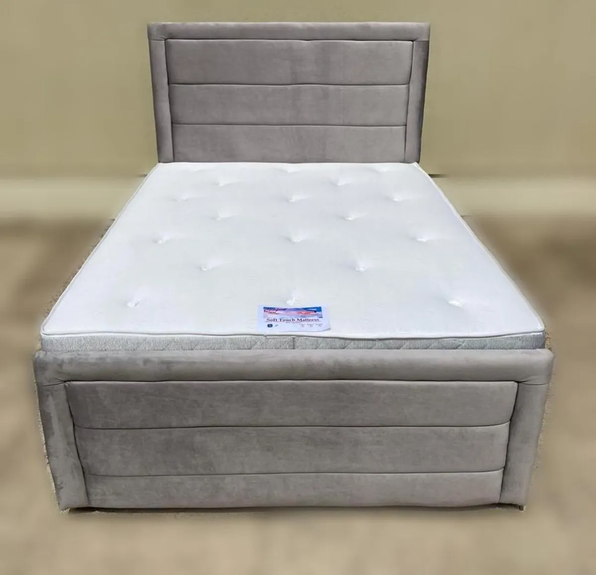 Bumper sandy divan beds and mattress - Image 3