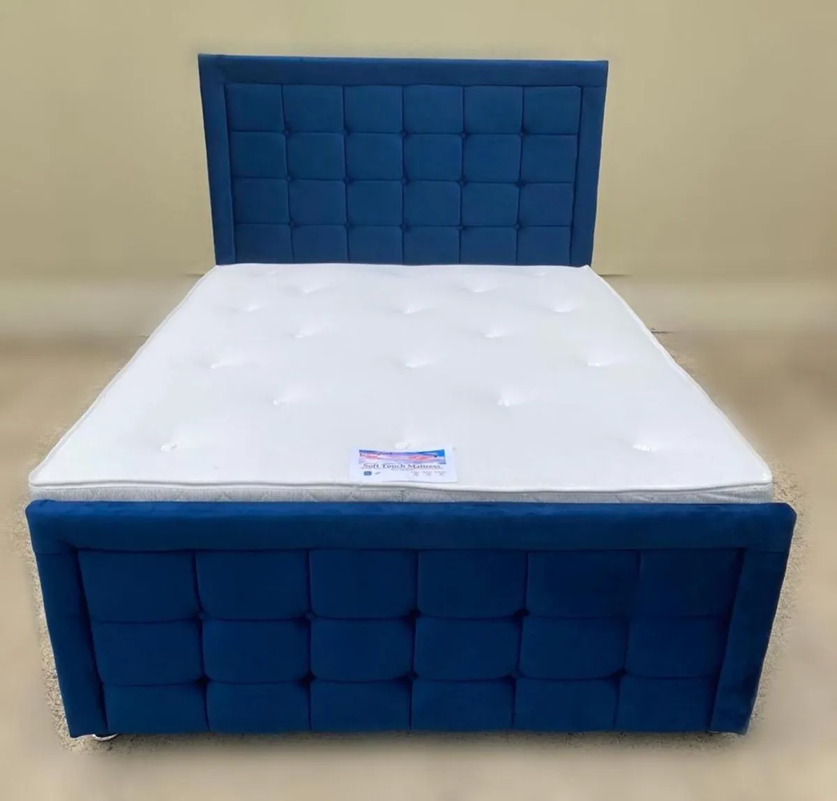 Bumper sandy divan beds and mattress - Image 4