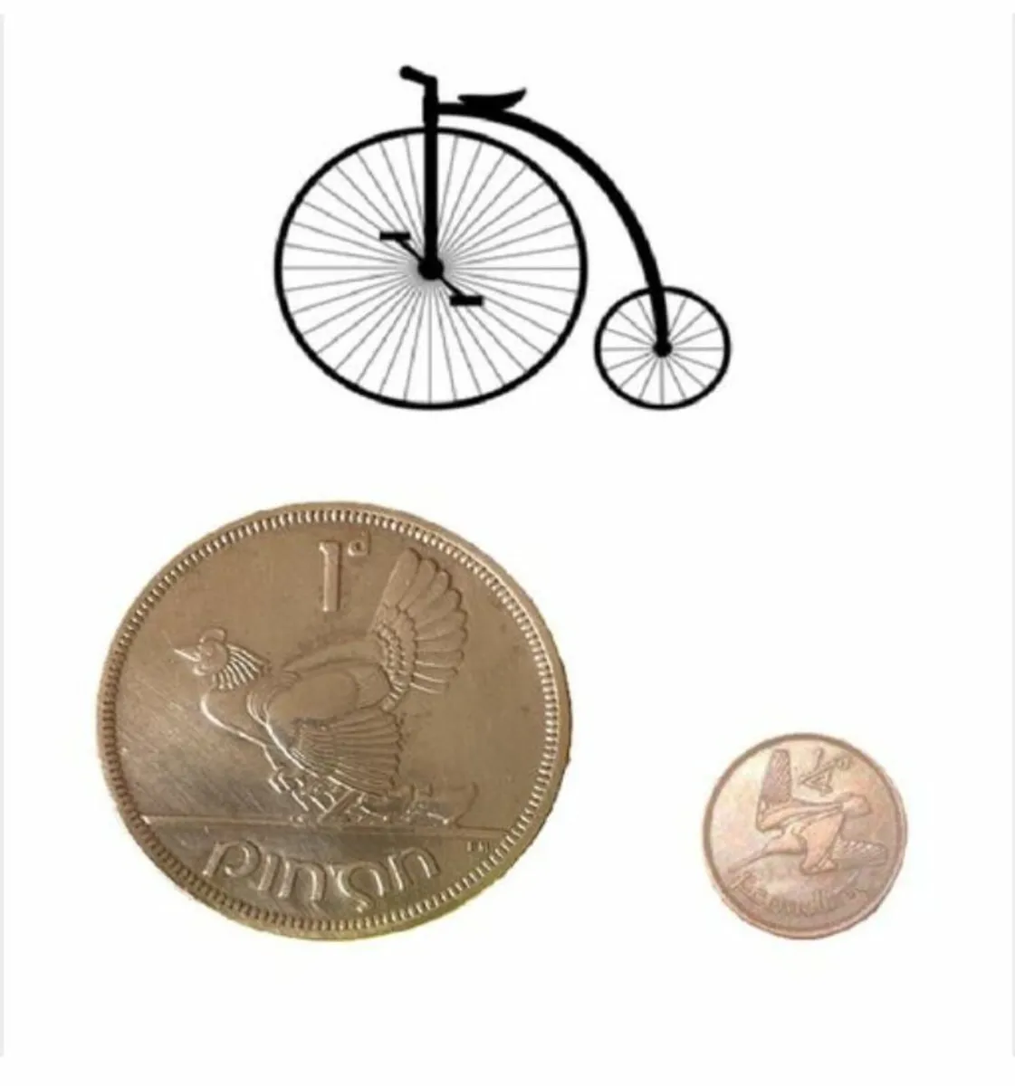 The Penny Farthing From 1946, Free Post - Image 1
