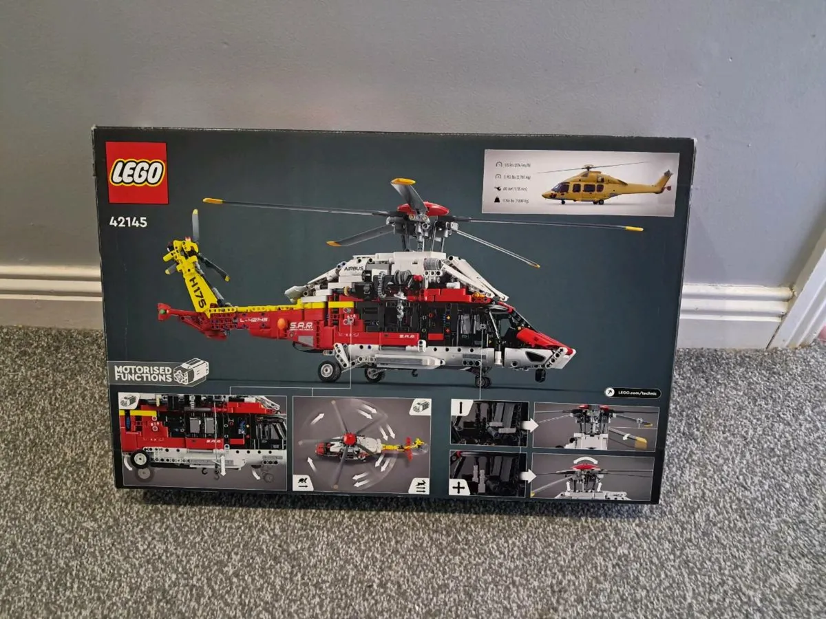 LEGO Technic Airbus H175 Rescue Helicopter 42145 - Image 2