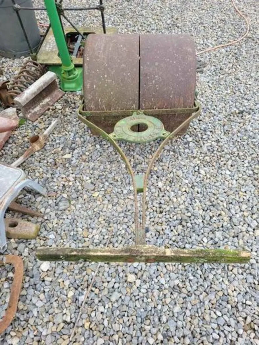 Antique Victorian Lawn Roller delivery available - Image 4