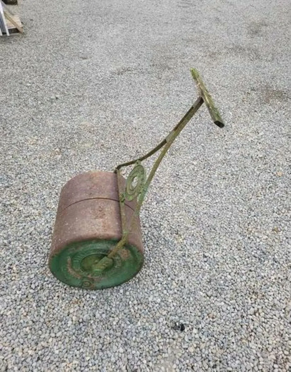 Antique Victorian Lawn Roller delivery available - Image 1