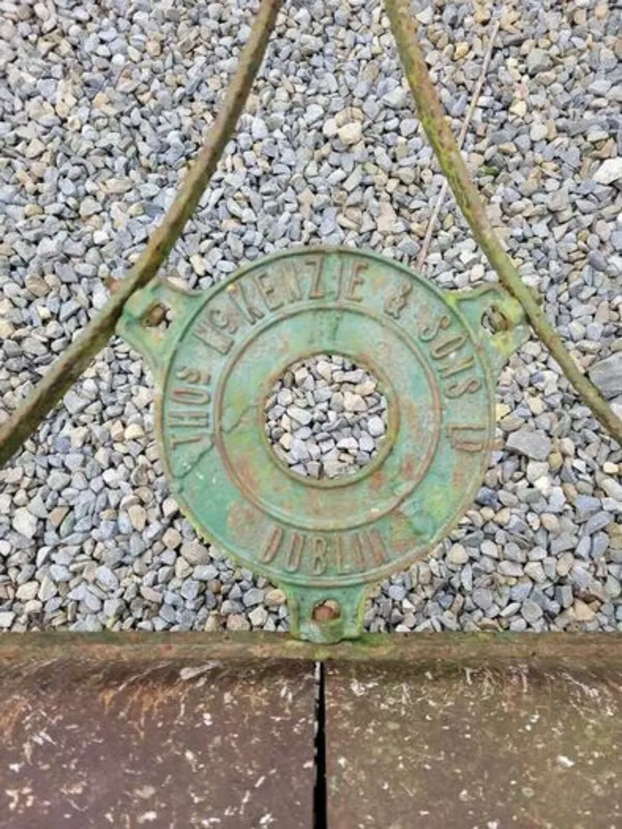 Antique Victorian Lawn Roller delivery available - Image 4