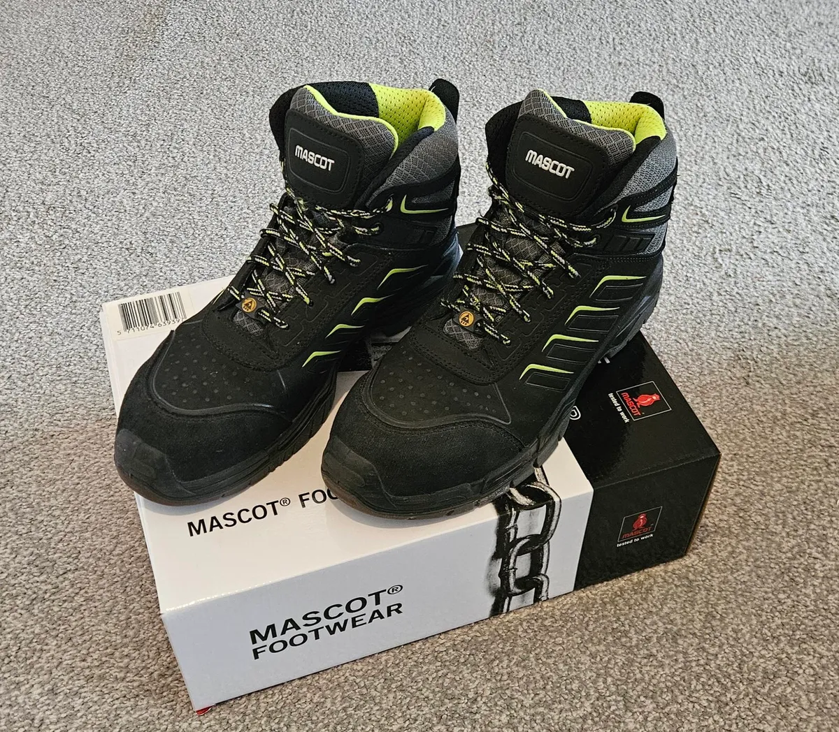 Mascot Safety Boots UK 9 - Image 2