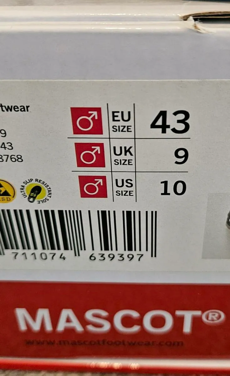 Mascot Safety Boots UK 9 - Image 4