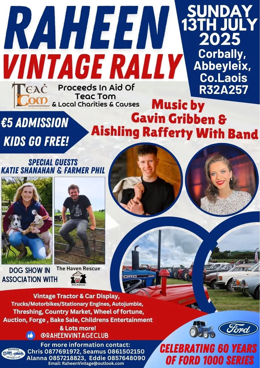 Raheen Vintage Rally - 13th July 2025 - Image 2