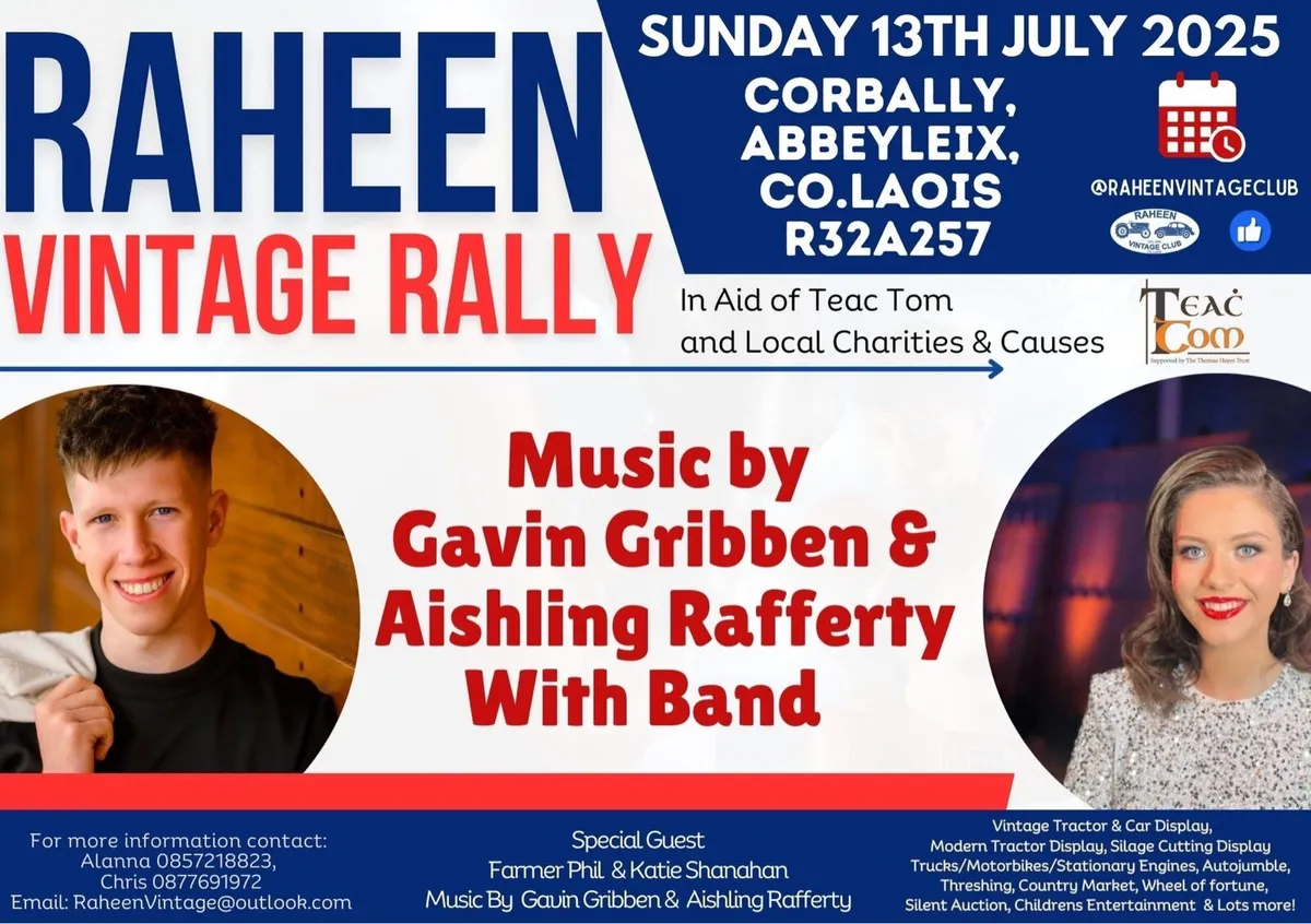 Raheen Vintage Rally - 13th July 2025 - Image 3