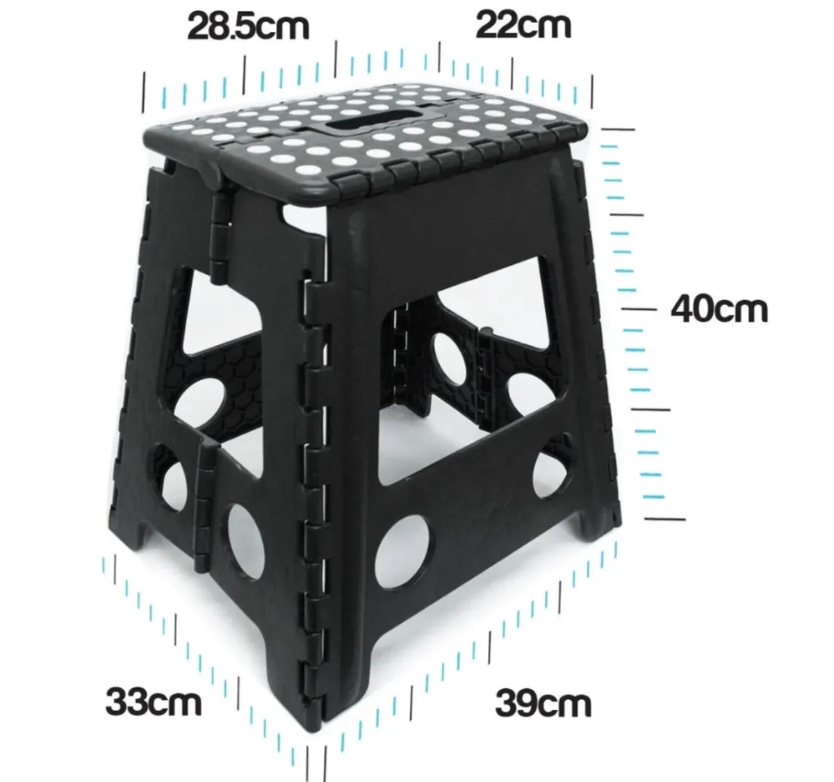 100KG Folding Step Stool Multi Purpose Heavy Duty - Image 2