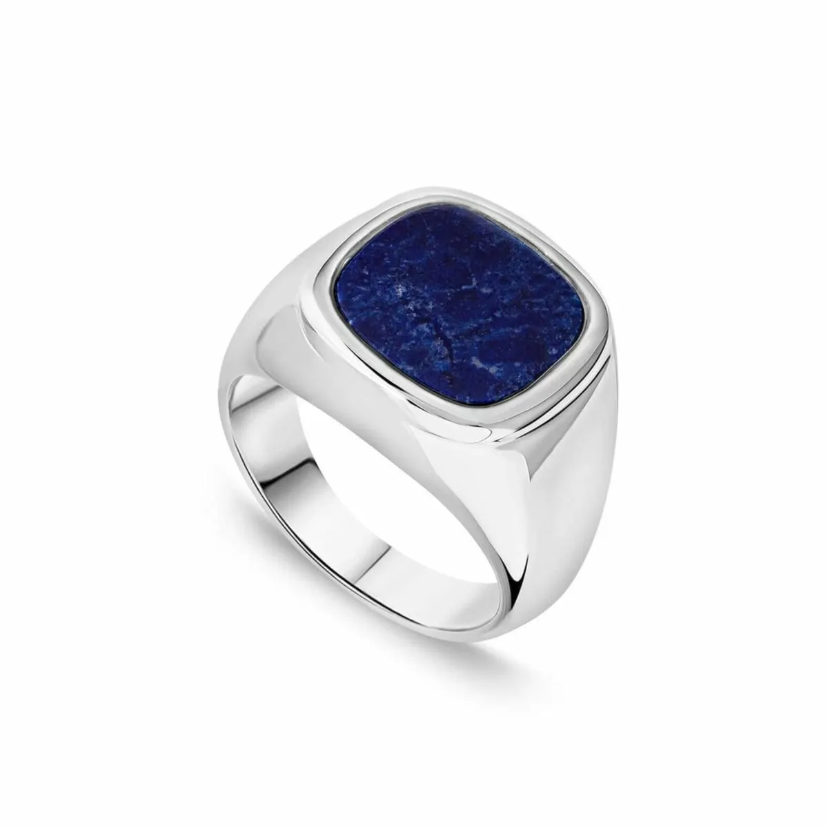 Mens silver ring - Image 1