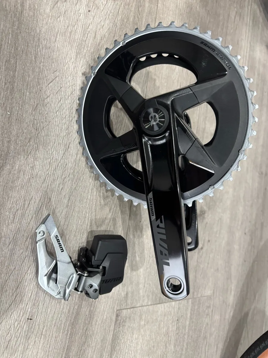 Sram Rival Power Meter Chainset + Front Derailleur - Image 2