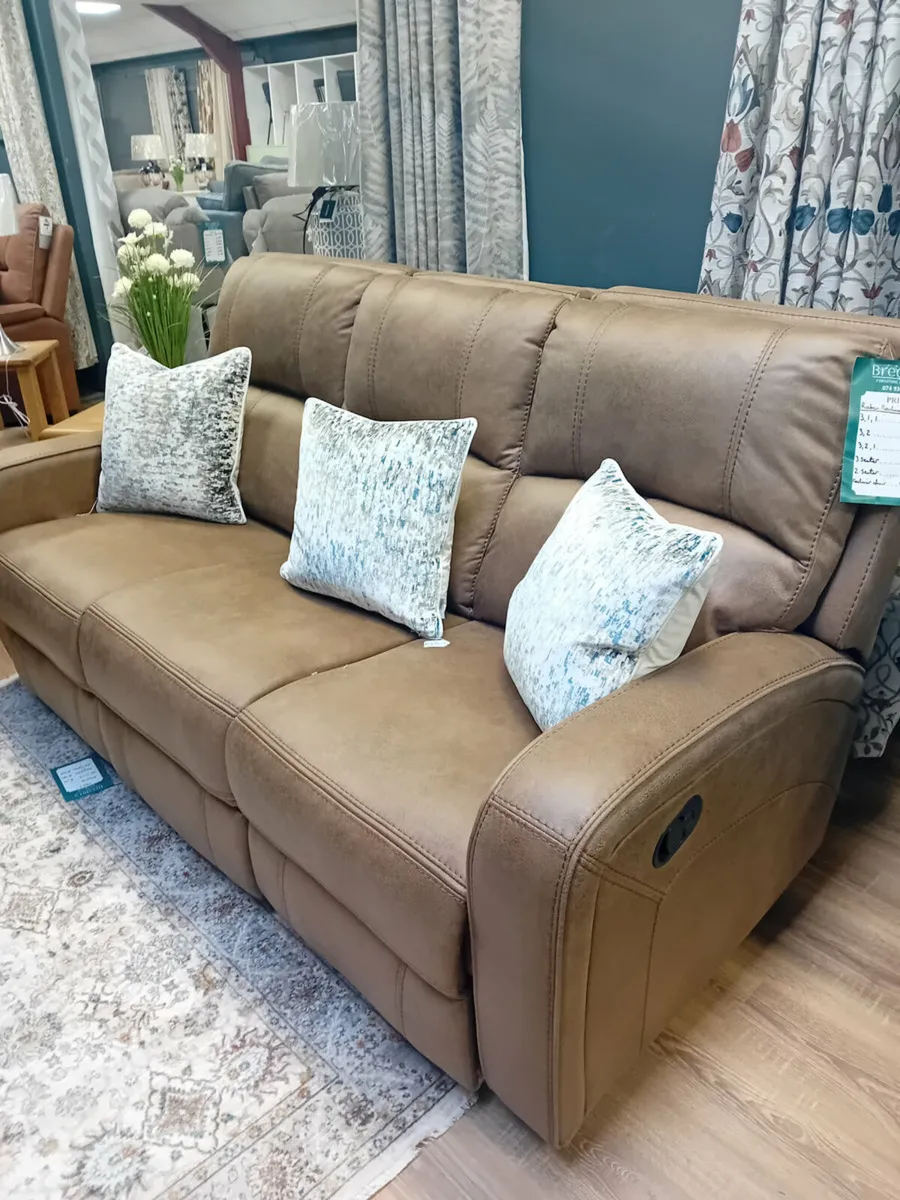 Ruben 3 seater recliner couch reduced