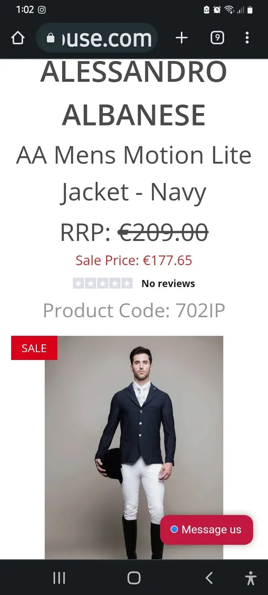 A  A  young shoujumpers jacket   xs - Image 1