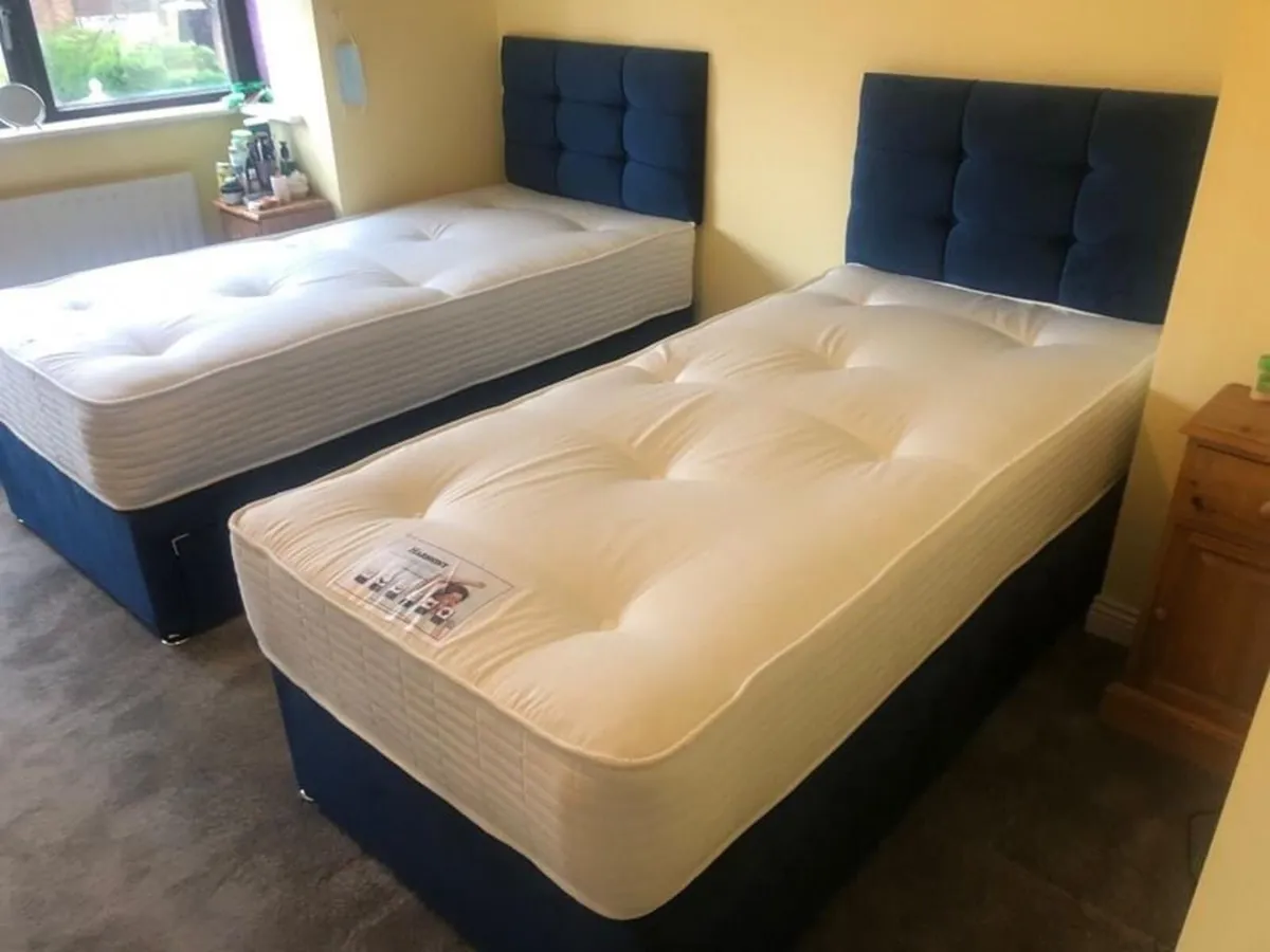 🔱NEW 4FT QUEEN DIVAN BEDS WITH MATTRESS🔱 - Image 4