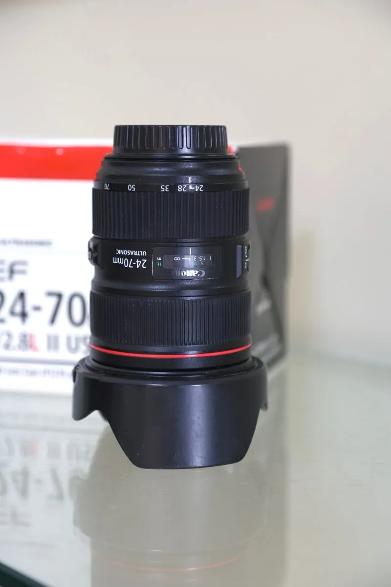 Canon 24-70 f2.8 ii usm L series lens - Image 1
