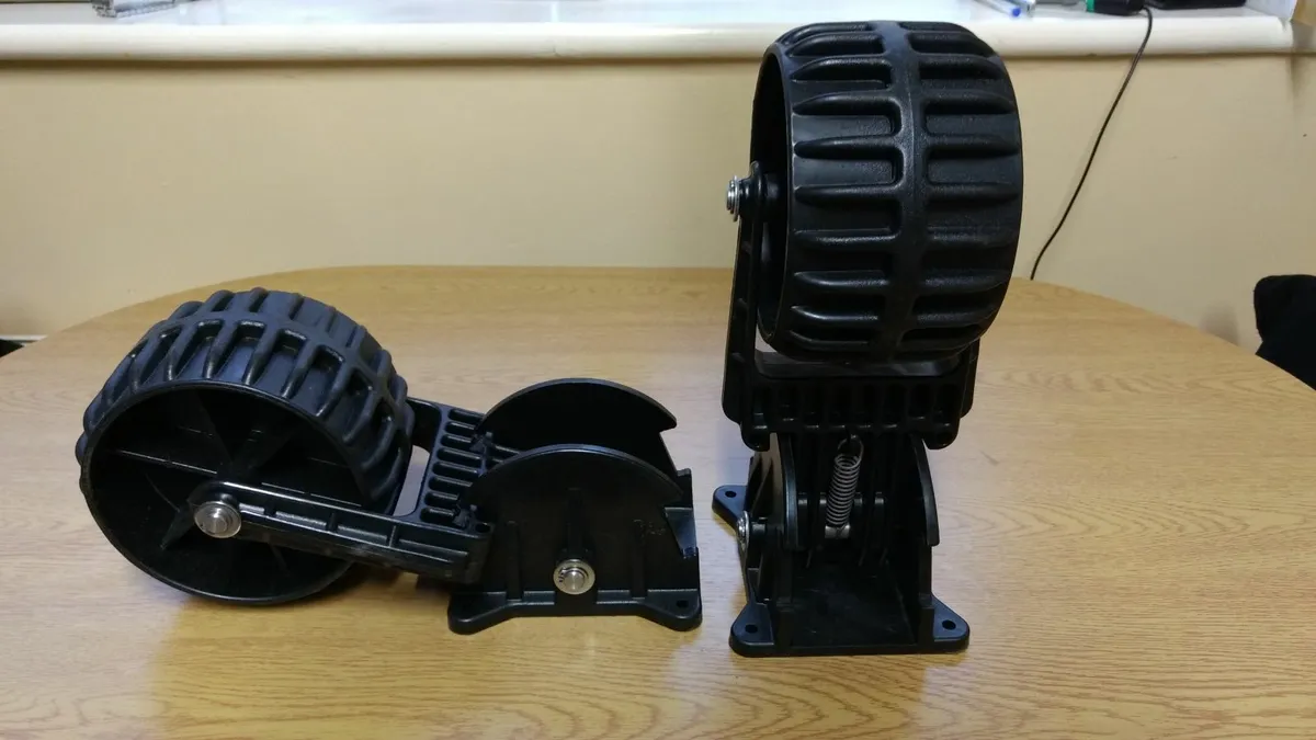 Kolibri Transom Wheels for inflatable boats - Image 3