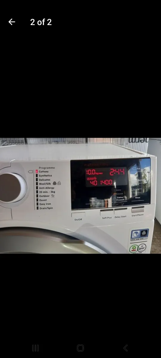 Aeg washing machine - Image 2
