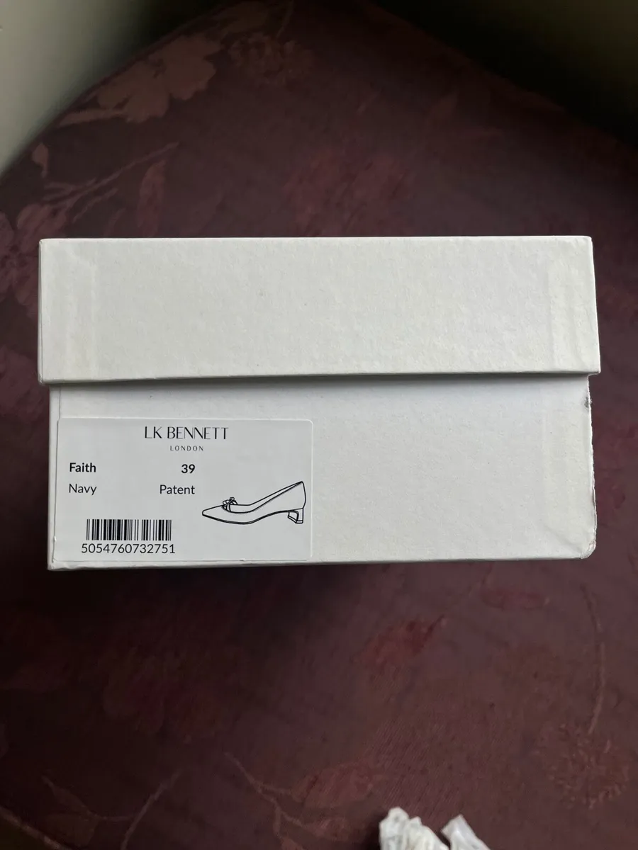 LK Bennett Navy Shoes - Image 4