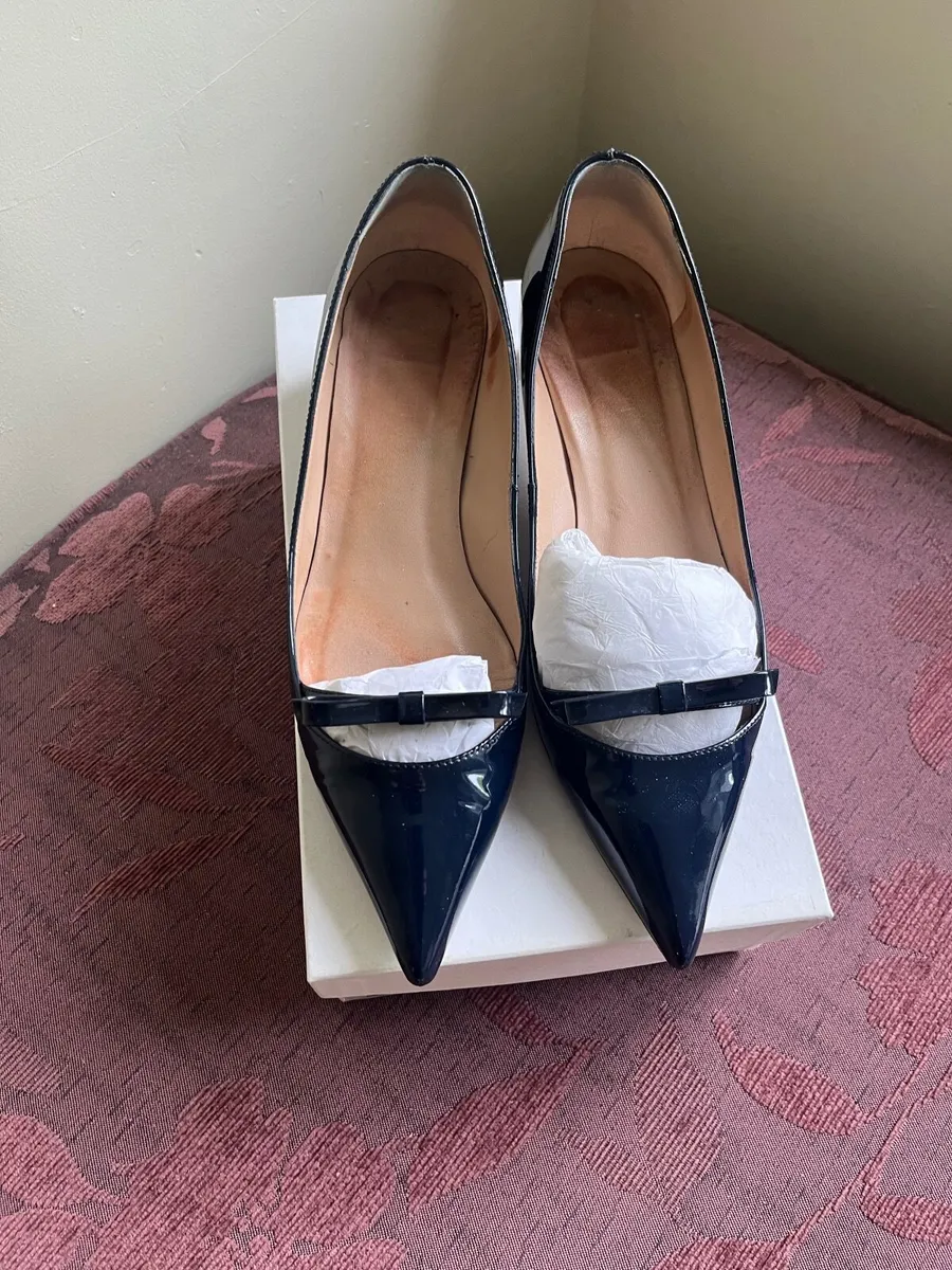 LK Bennett Navy Shoes - Image 1