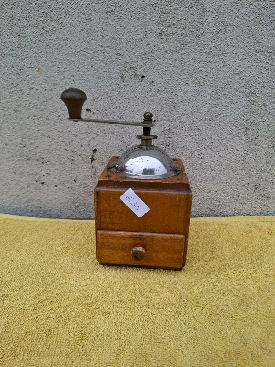 Vintage coffee grinder postage possible