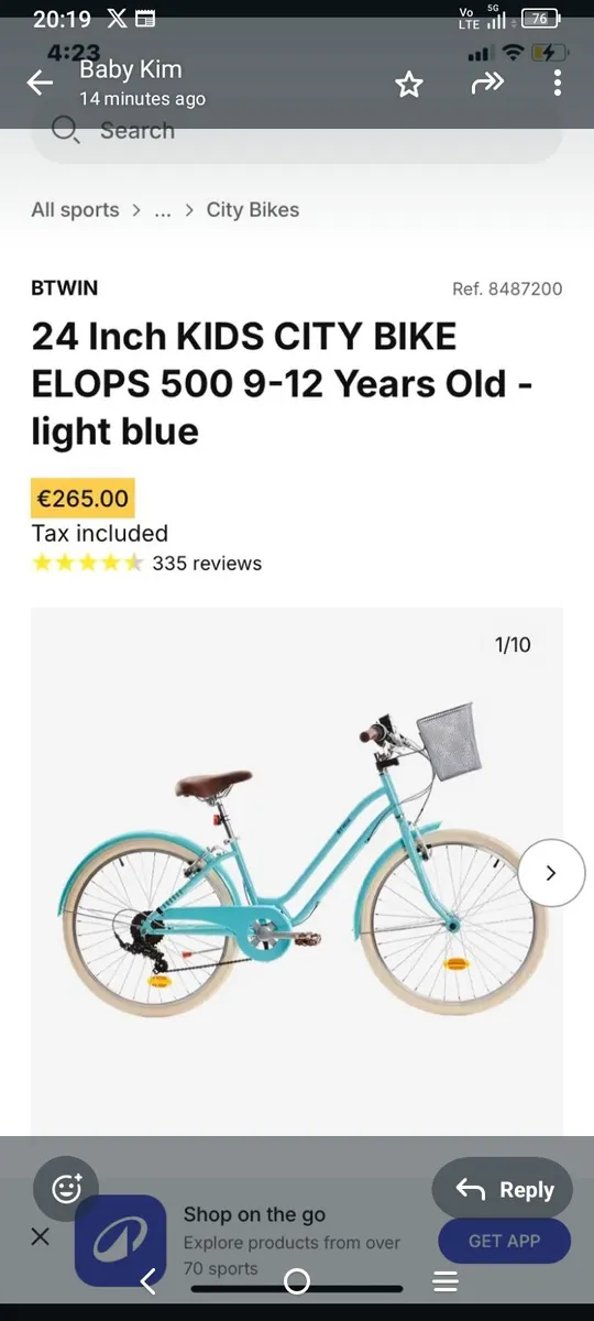 Girls bike - Image 3