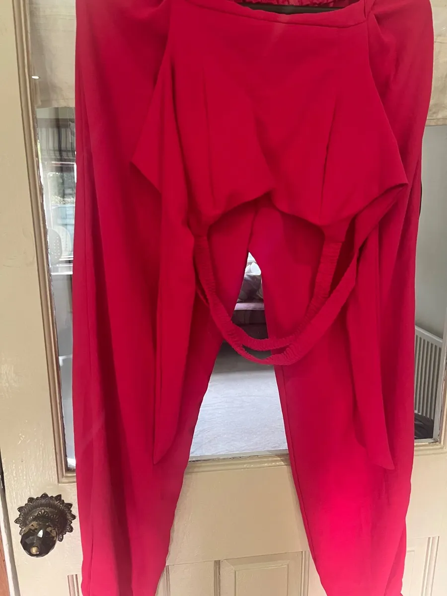 Gorgeous Raspberry red jumpsuit - Image 2
