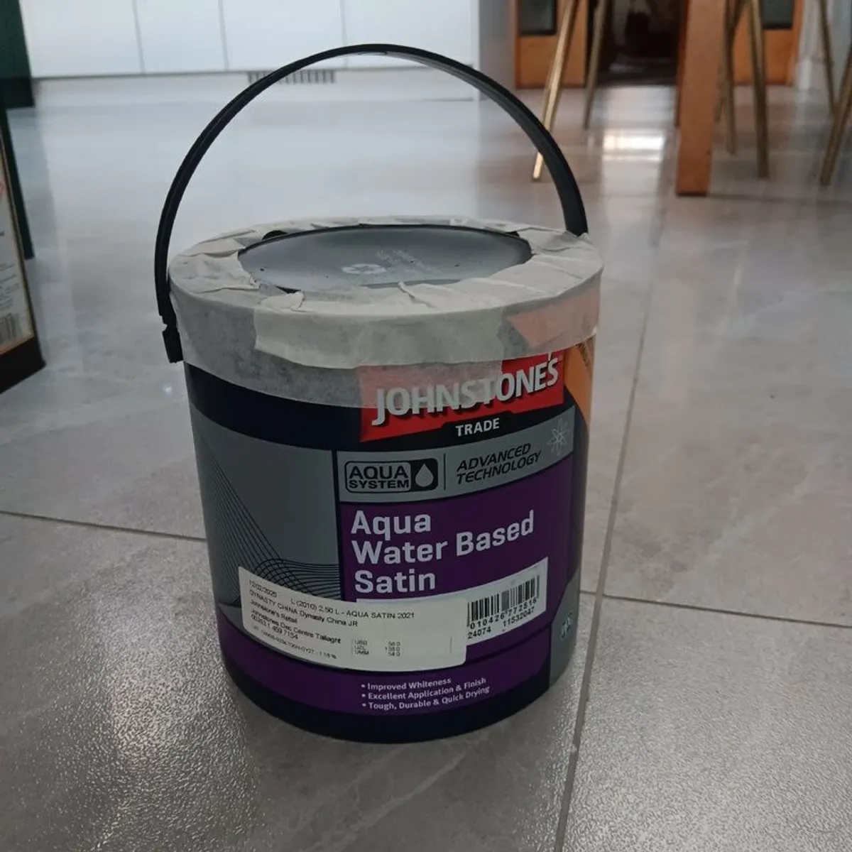 3 tins Blue Paint - Image 3