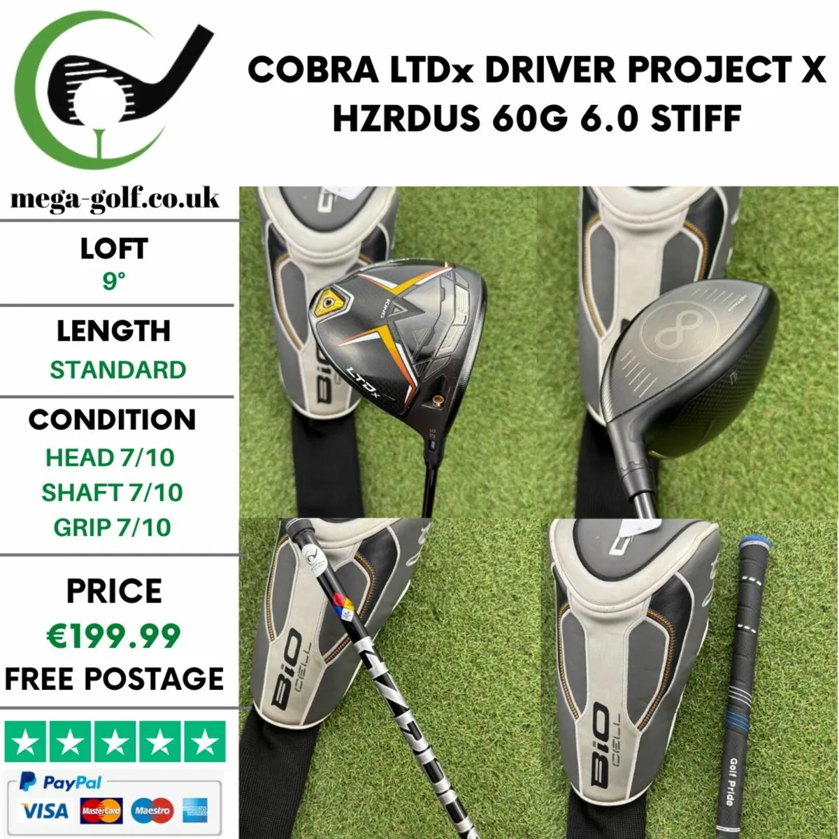 COBRA LTDx DRIVER / 9° / STIFF - Image 1