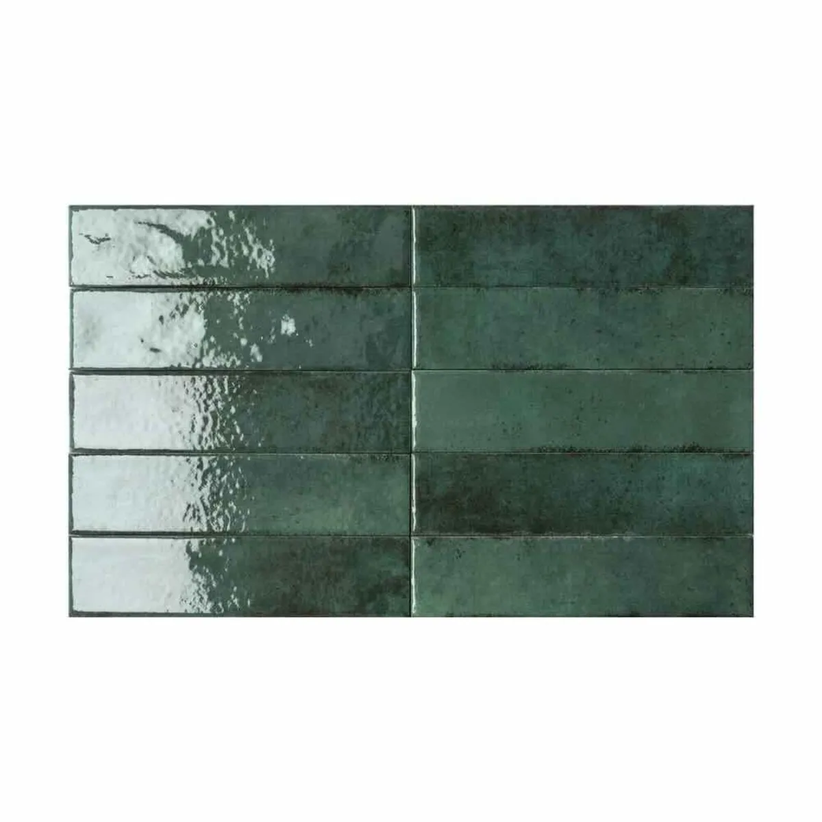 Dark Green metro wall tiles - 9 x unopened boxes - Image 3