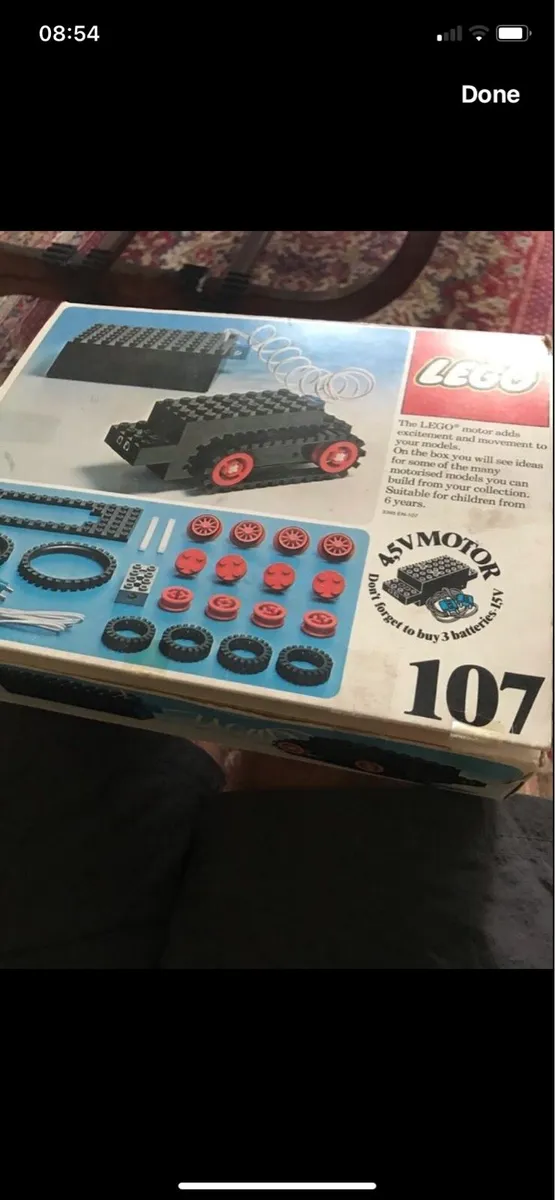 Vintage Lego 107 (1976) Reversible Motor - Image 2