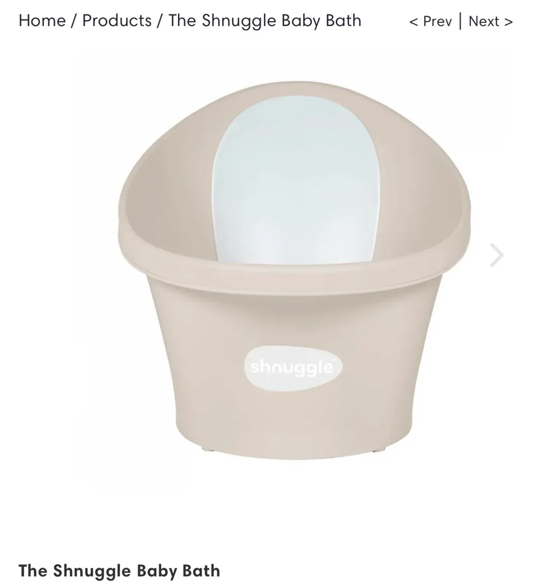 Shnuggle baby bath and stand - Image 2