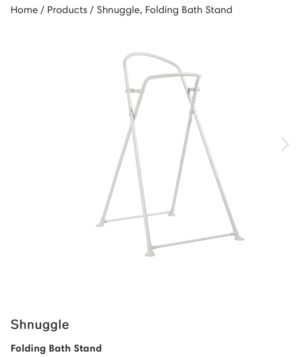 Shnuggle baby bath and stand - Image 3