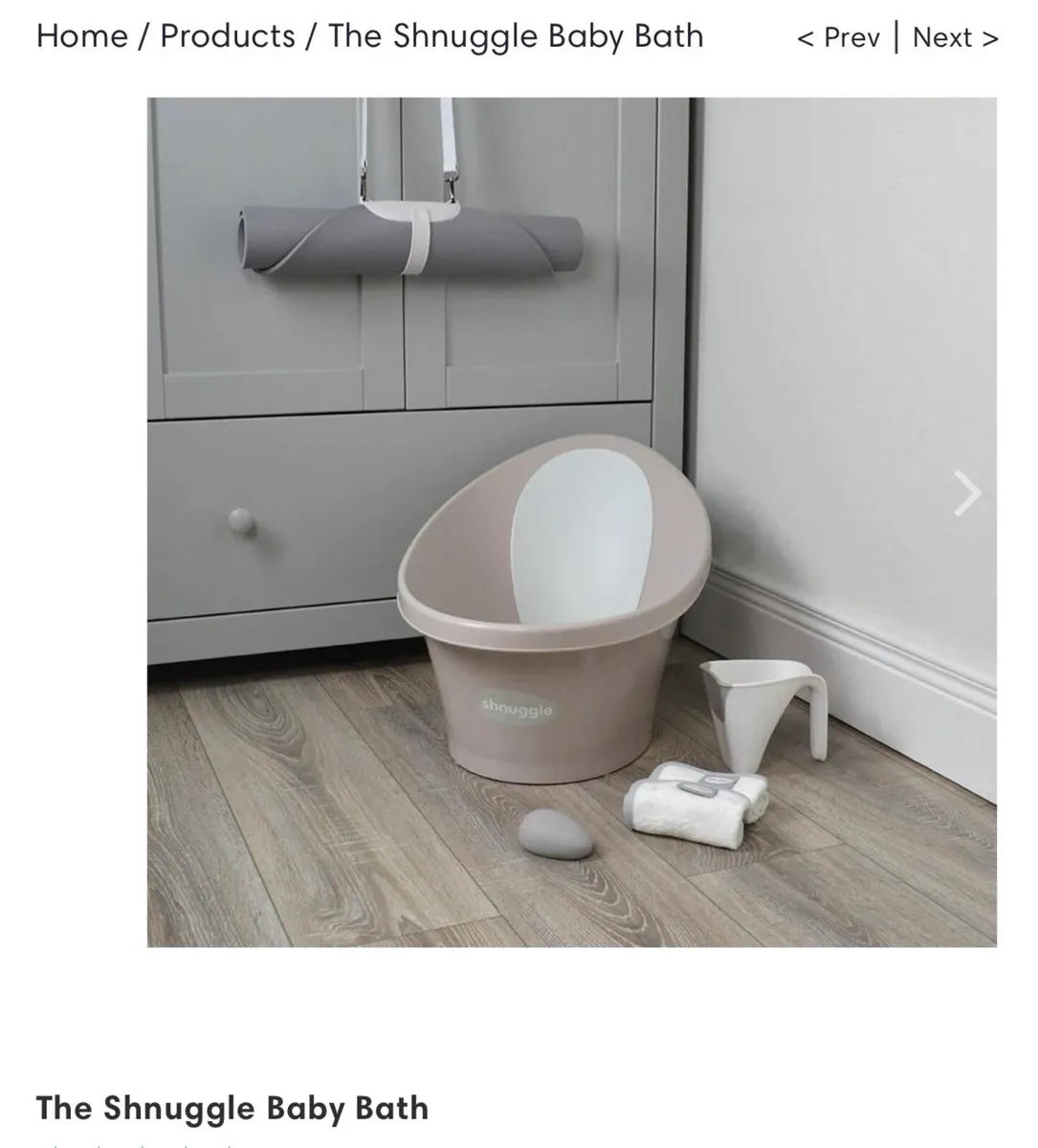 Shnuggle baby bath and stand - Image 4