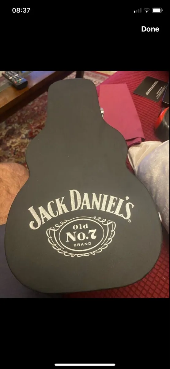 Rare Jack Daniel’s Limited Edition Guitar Case Bot - Image 2
