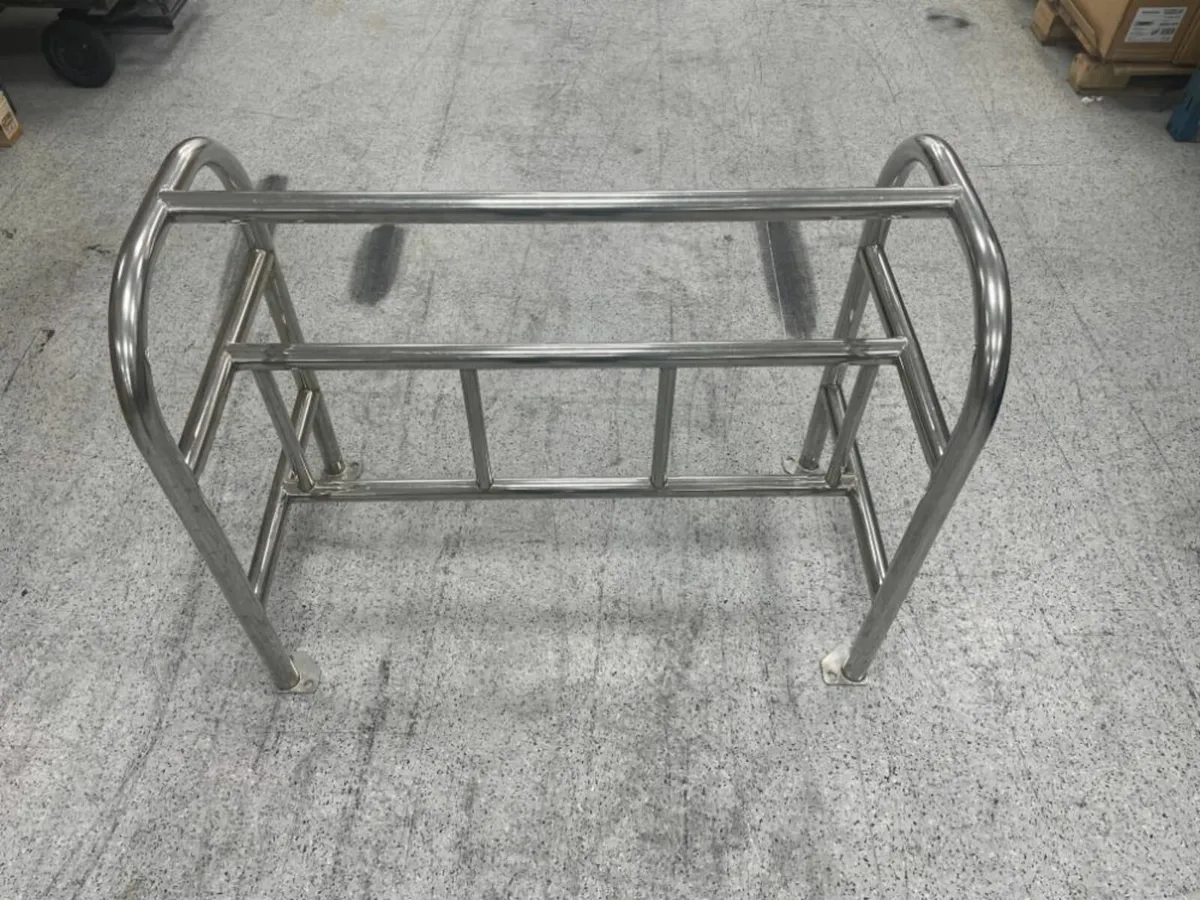 Dive Boat Bottle Rack (heavy duty stainless steel) - Image 3